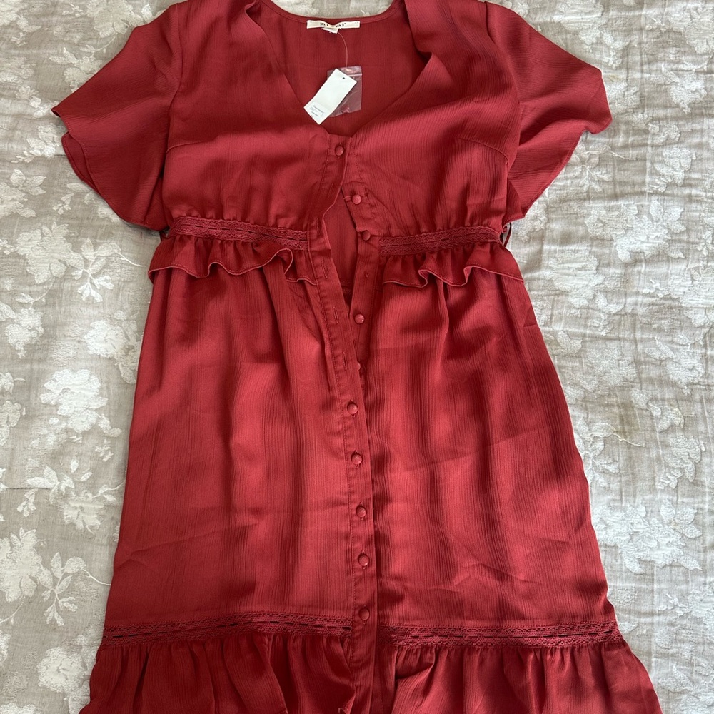 Miami Red Mini Dress